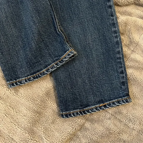Old Navy Boyfriend Women's Blue Jeans - Picture 4 of 6